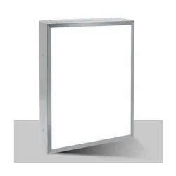 sheet metal light box|metal light box 3 sided.